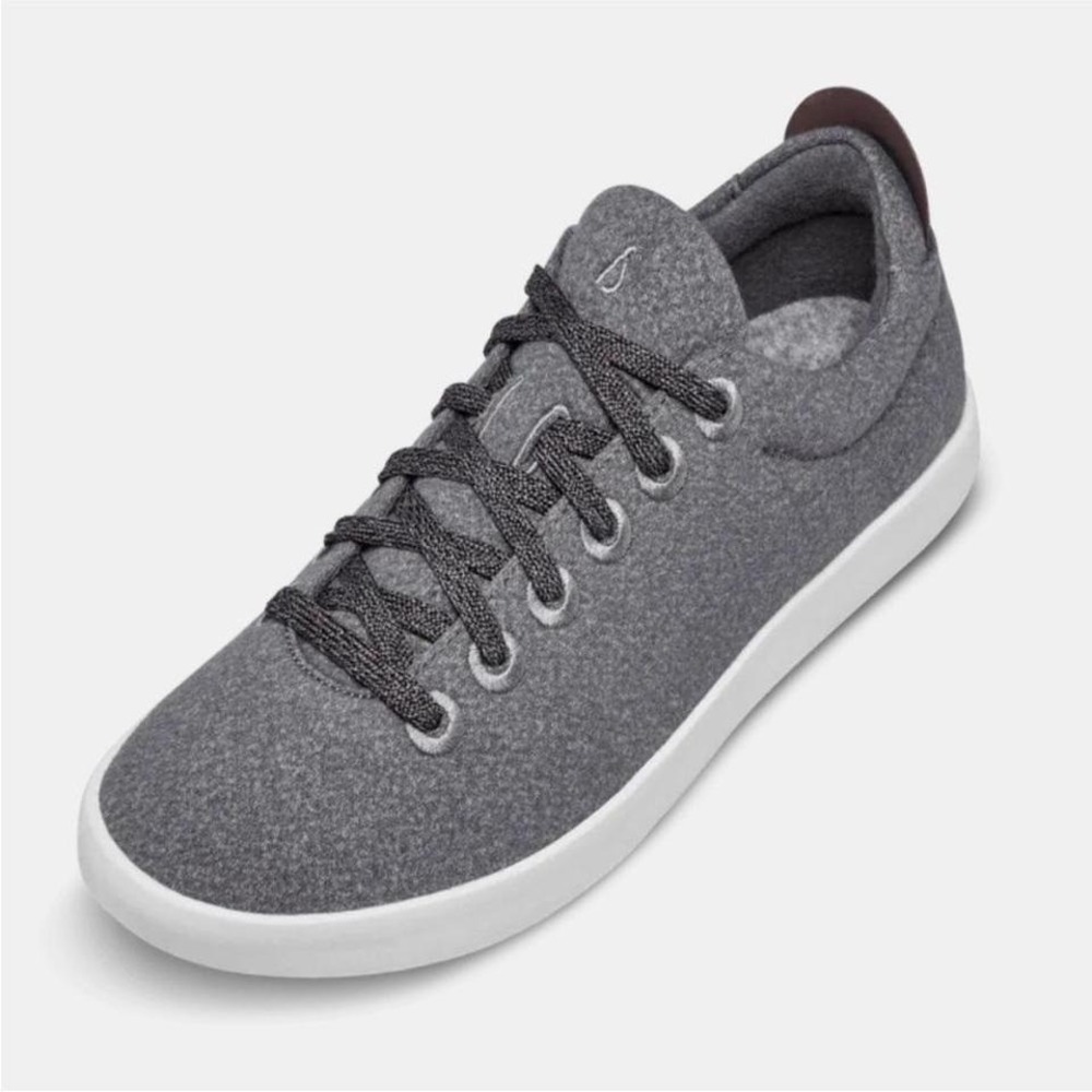 Allbirds | Wool Pipers WP Grey Low Top Lace Up Sustainable Sneakers Shoes, 9